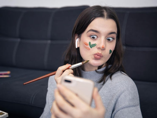 The Rise of Short Form Videos Demonstrating Organic Makeup Application