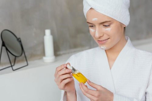 Clean Face Oils Blend Under Makeup for Added Nourishment
