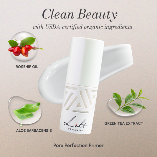 Organic Pore Perfection Primer with Rosehip Oil & Aloe