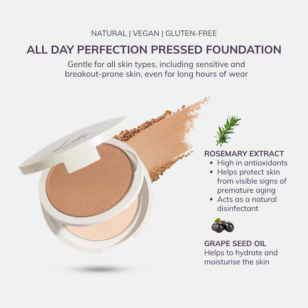 All Day Perfection Pressed Foundation Refill Pan ingredients